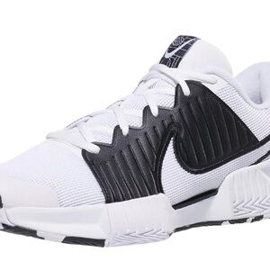 Nike GP Pro White and Black Pickleball Shoes